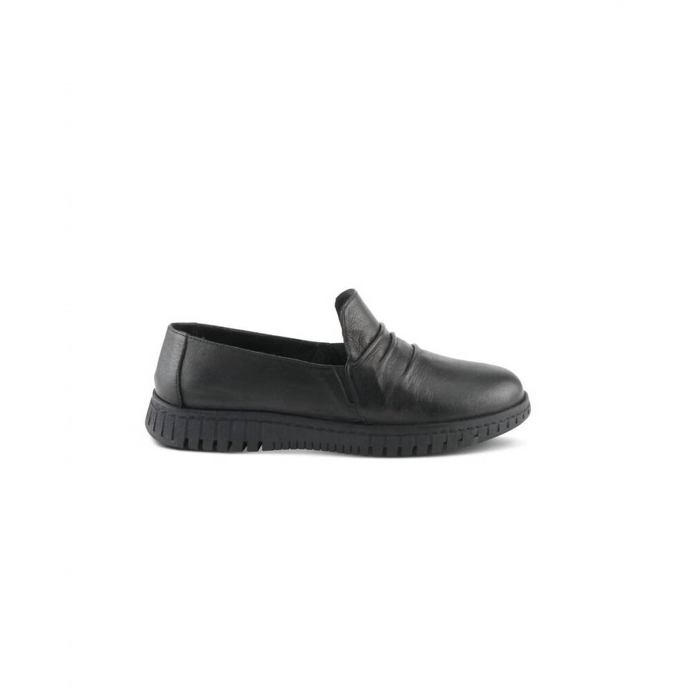 NEW SPRING FOOTWEAR women's patton loafer in black